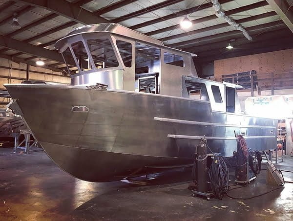 She’s FLIPPED!!!! Now on to getting that cabin fabricated.